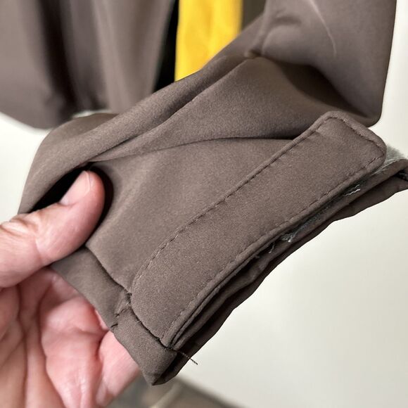 Wyoming Cowboys Russell Jacket Mens Small Brown Gold Full Zip Fleece Lined - Picture 7 of 11